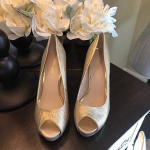 Nine West Gold High Heels